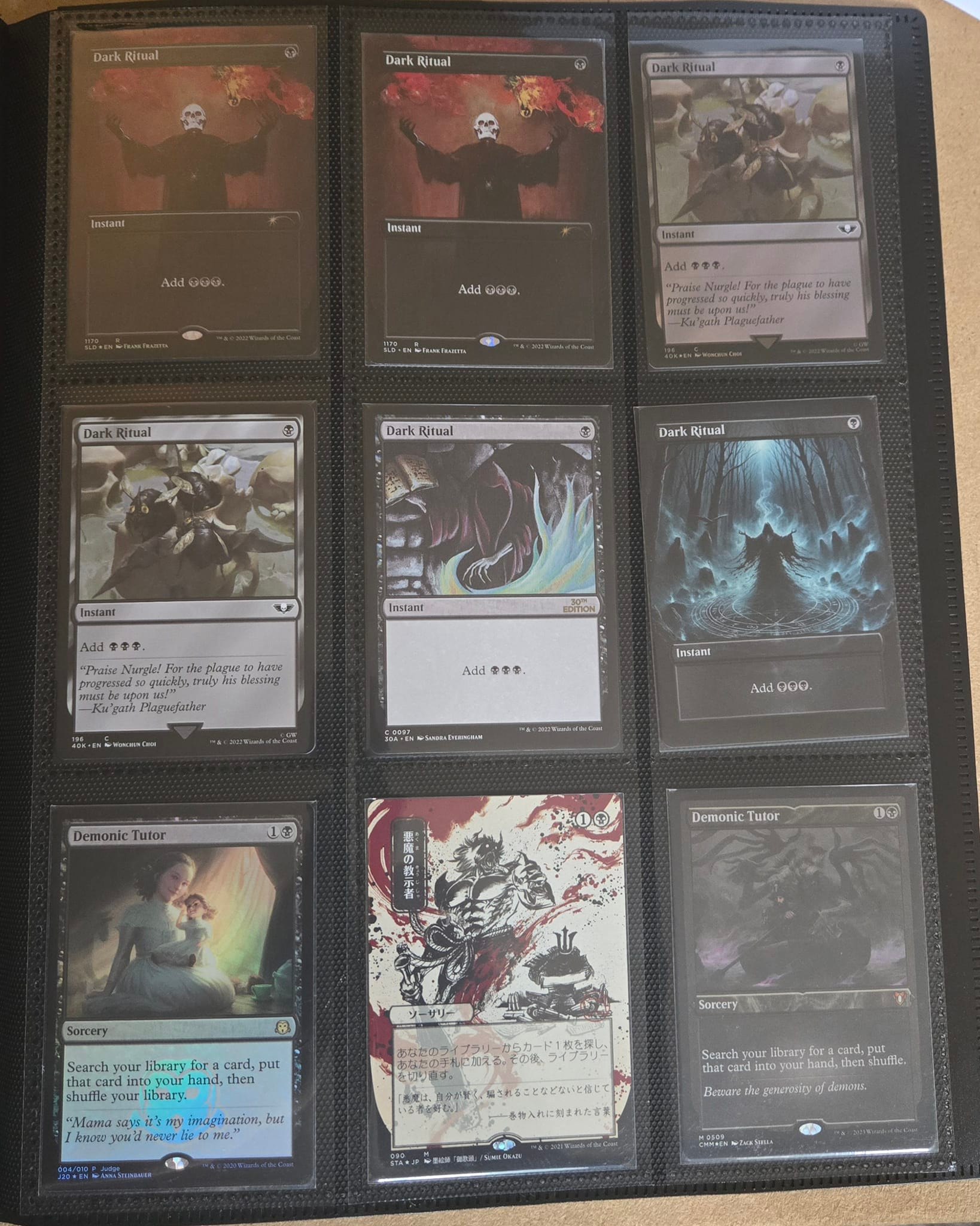cards like dark ritual mtg : Toys & Games grant me the power I am due Dark Ritual | Secret Lair