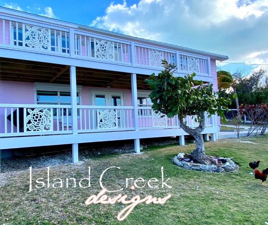 Our Sea Turtle Railing Panels make... - Island Creek Designs