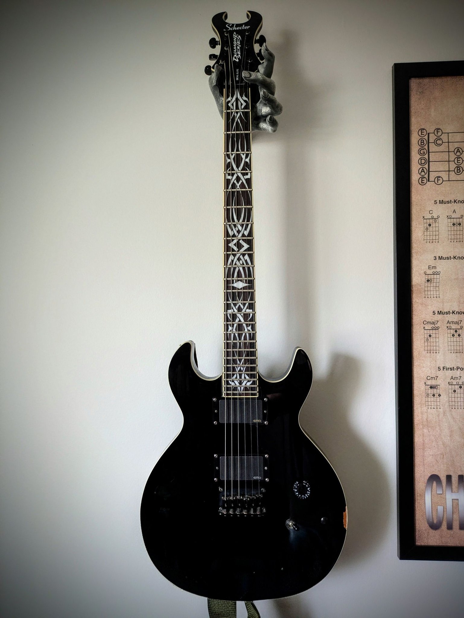 ギター Schecter Diamond series Danien Devil What is the Schecter Diamond Series Devil Elite guitar?