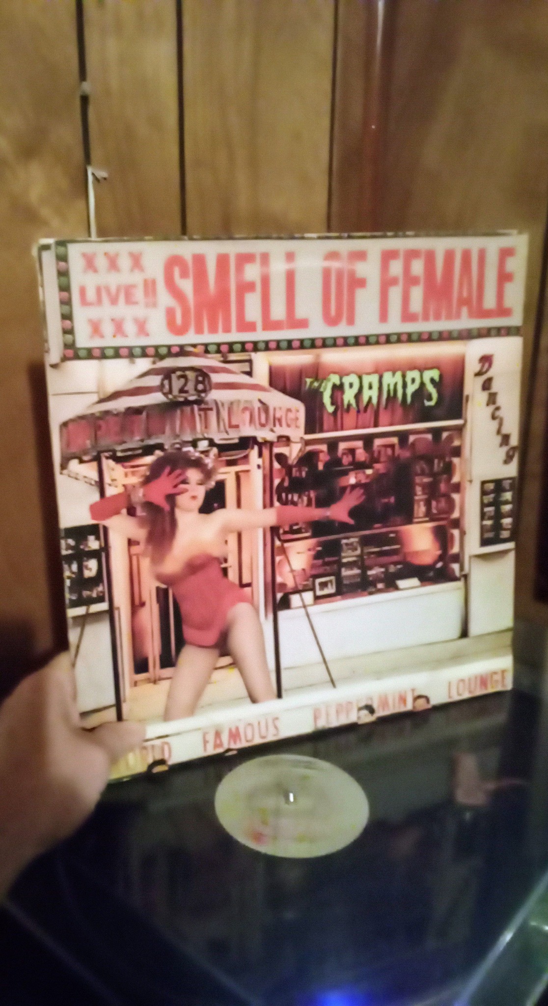 The Cramps' Smell of Female tour edition LP