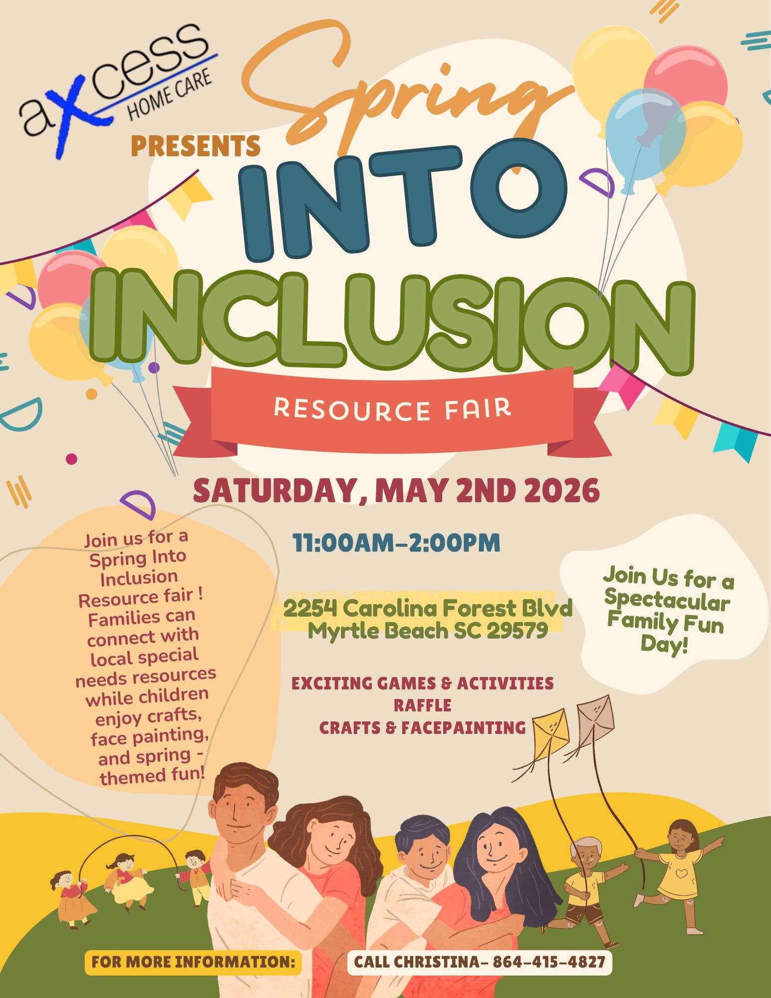 Spring Into Inclusion Resource Fair