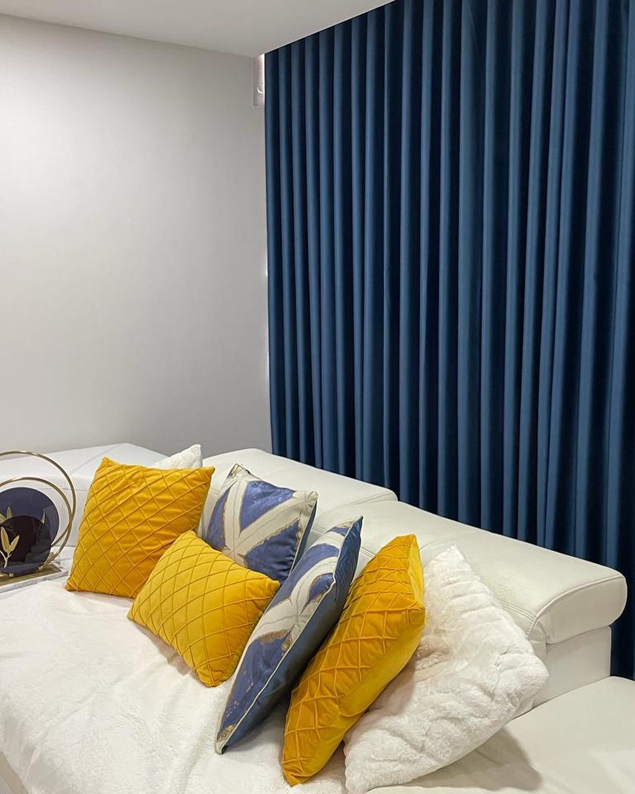 focus_cortinas - Blackout azul para a sua sala💙