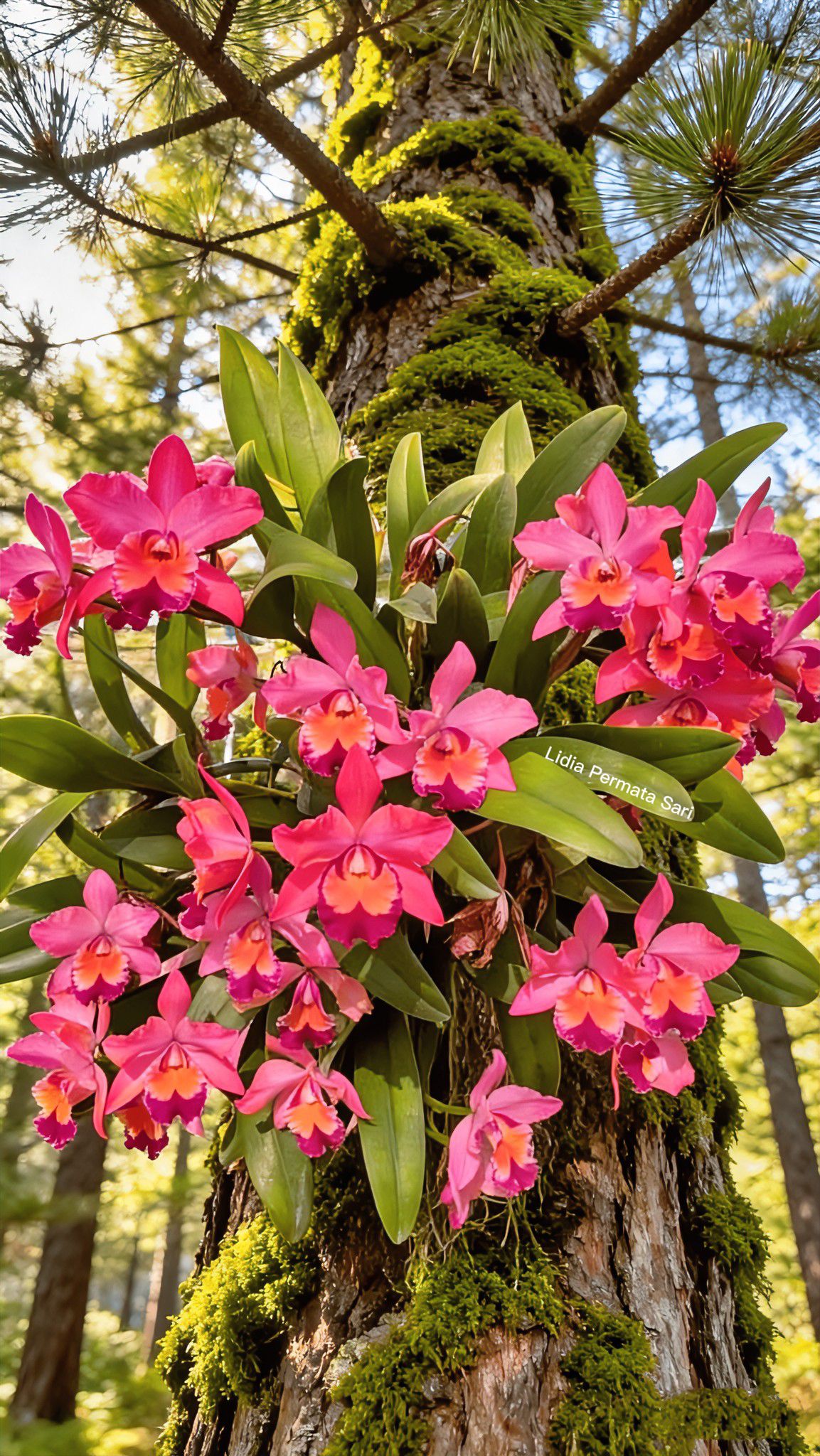 Classical cattleya orchids, like RLC. Pink Empress, hold a special