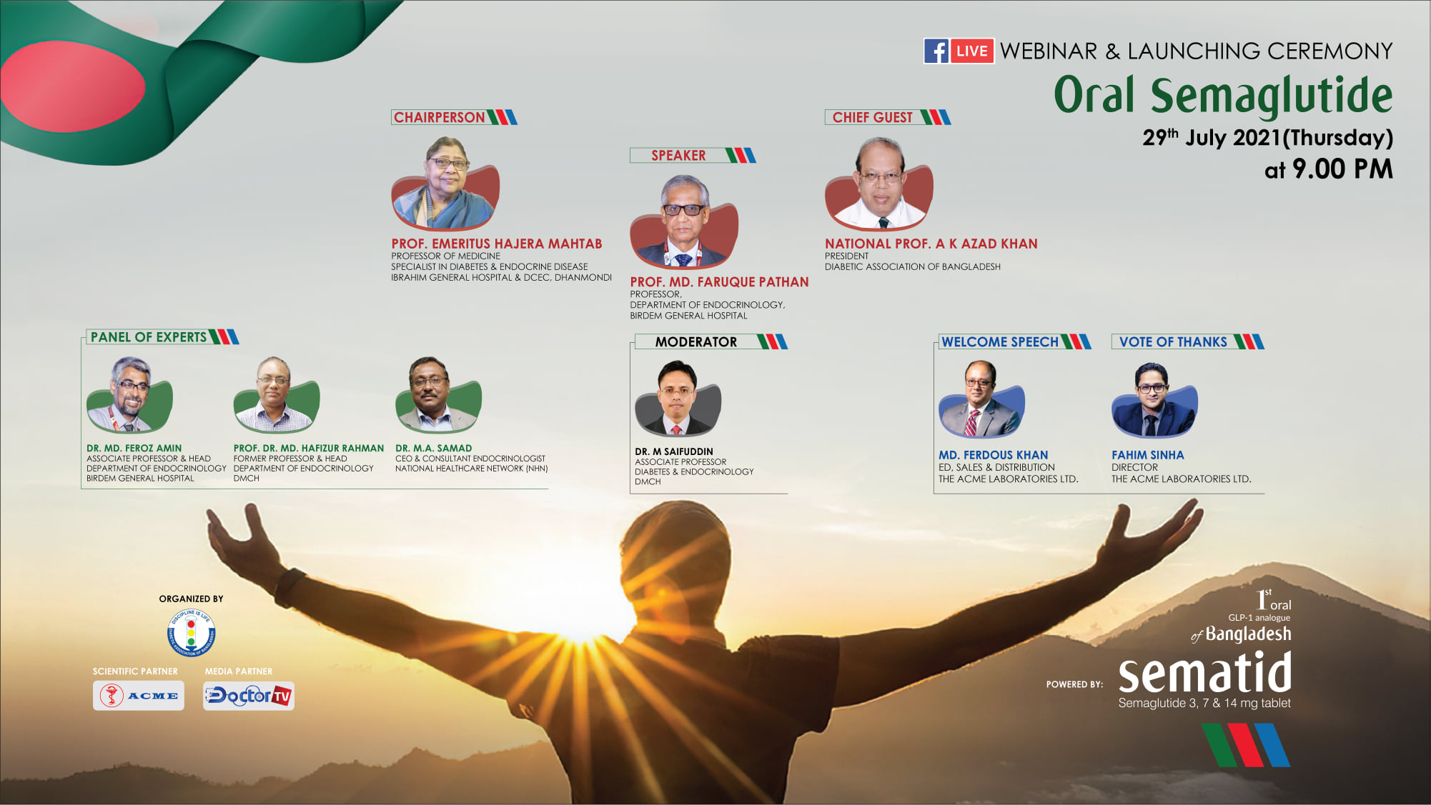 The most anticipated Webinar... - The ACME Laboratories Ltd.