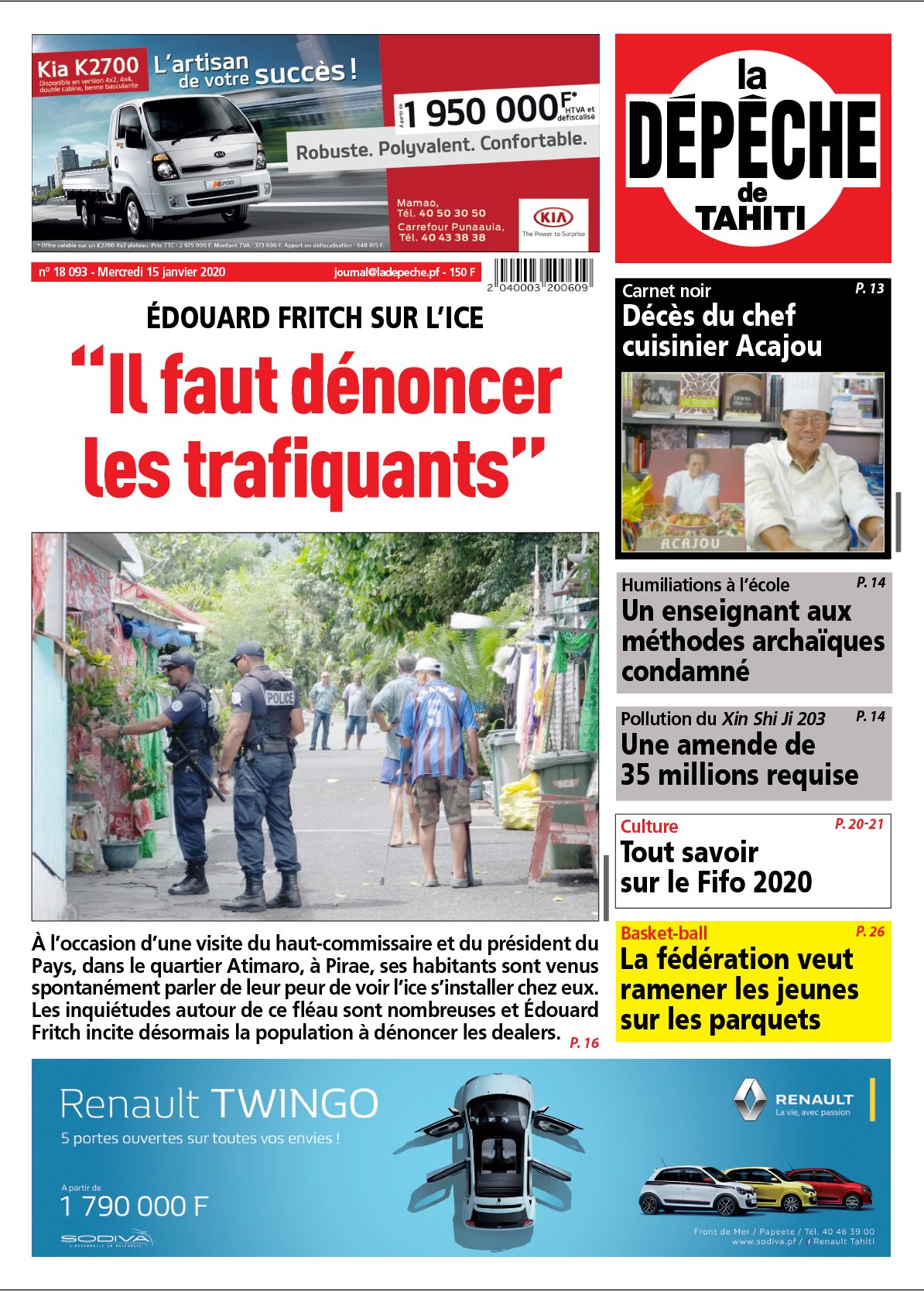 La Dépêche De Tahiti Avis De Décès