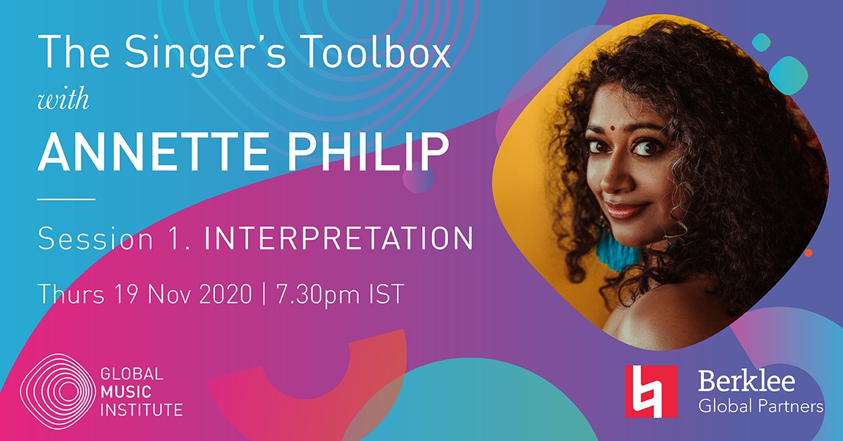 The Singer's Toolbox with Annette Philip | Session 1 // INTERPRETATION