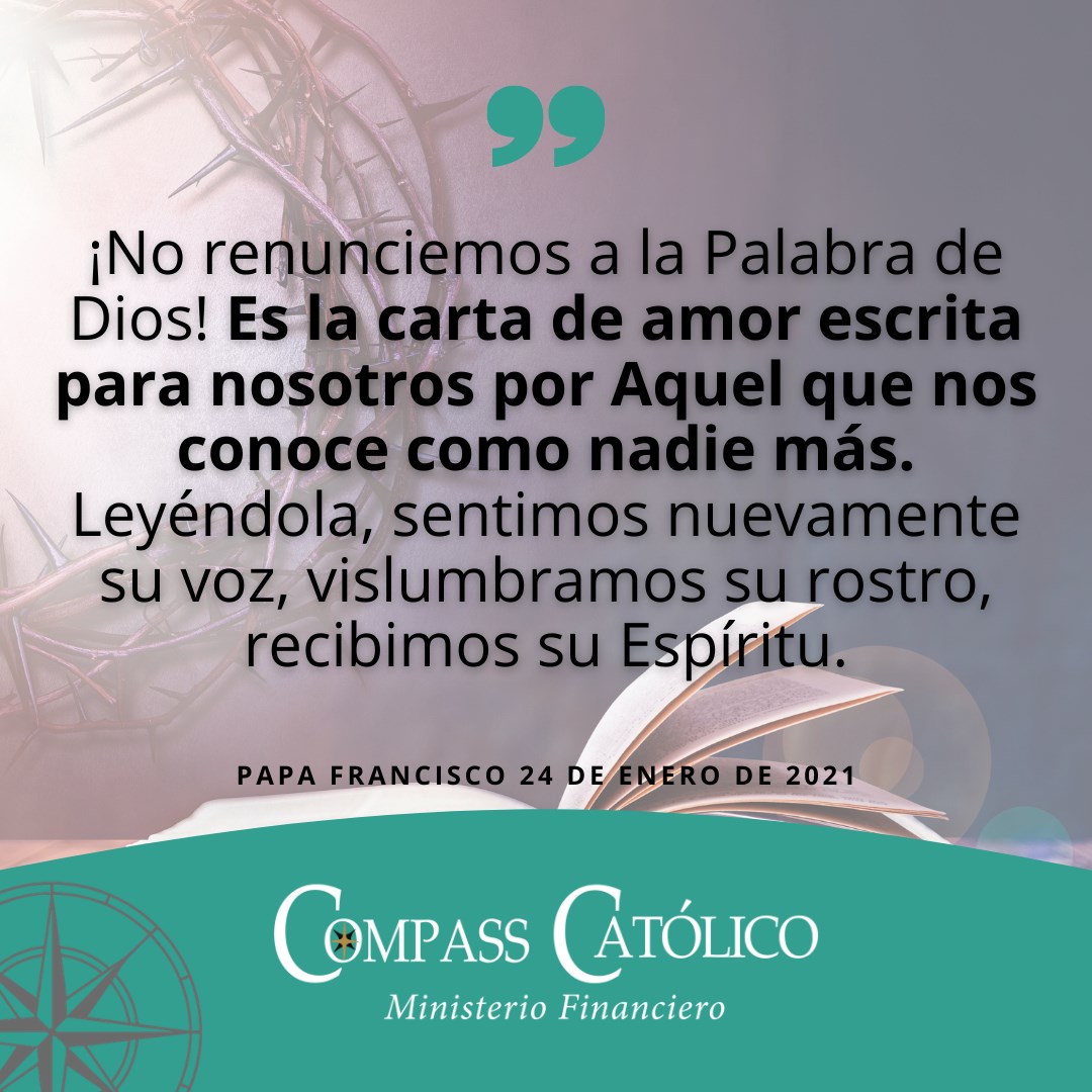 El Papa Francisco nos... - Compass Ministerio Católico