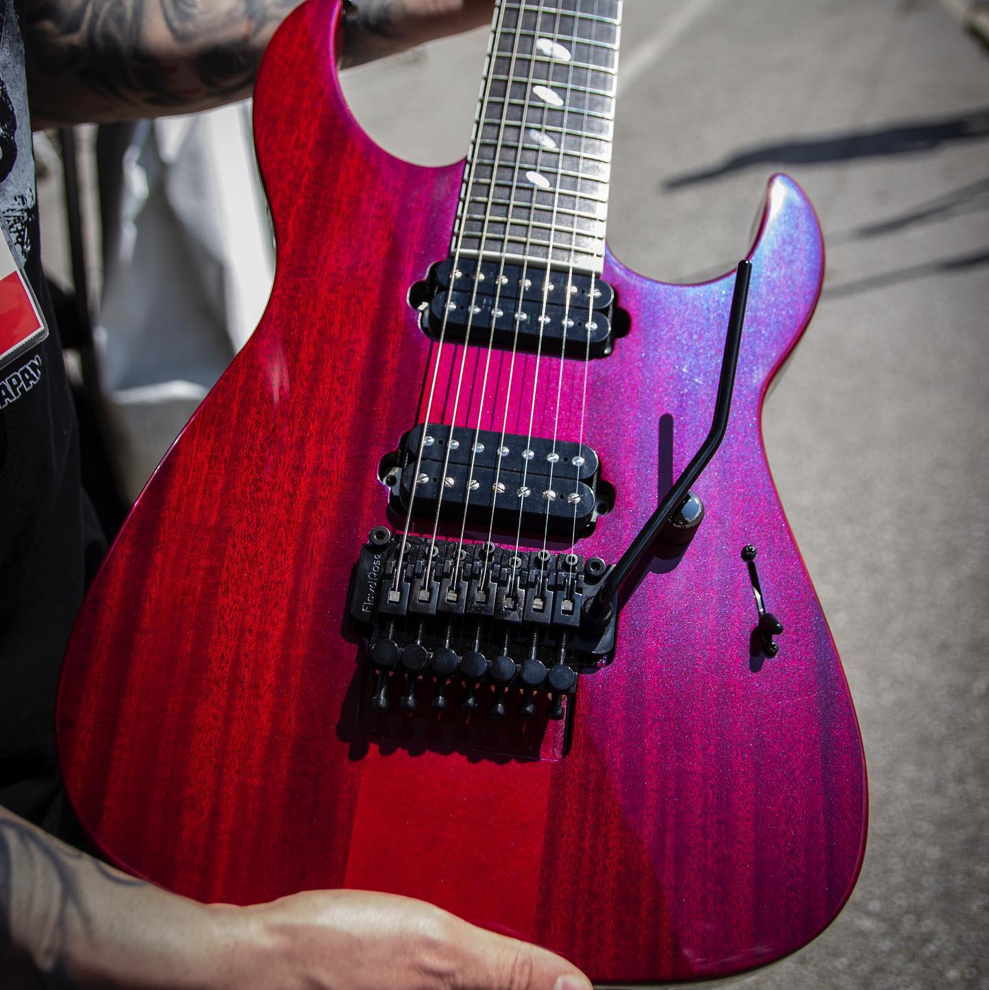 Dellinger 7 Prominence, Trans Spectrum Red The Dellinger7 