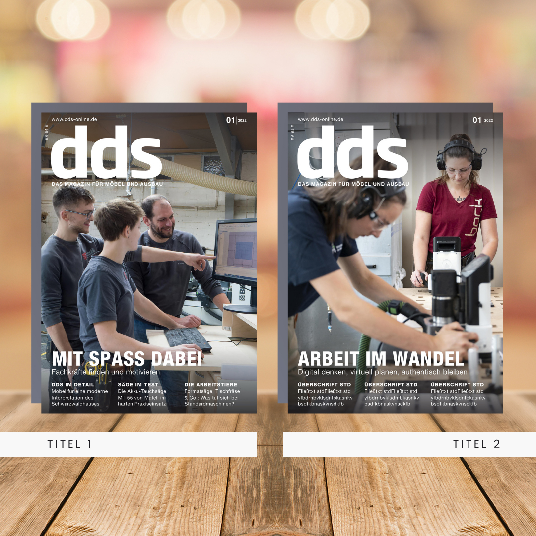 dds - das magazin für möbel und ausbau - Das neue #Cover für die dds 01 ...