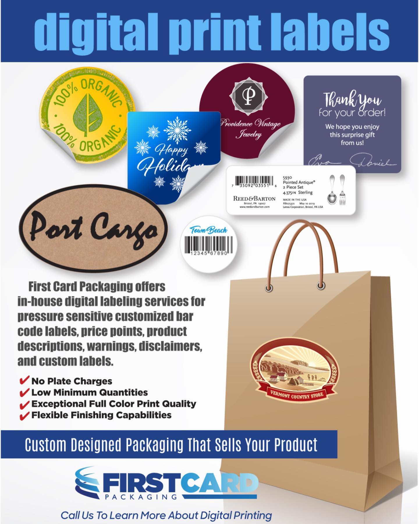 First Card Packaging | East Providence RI