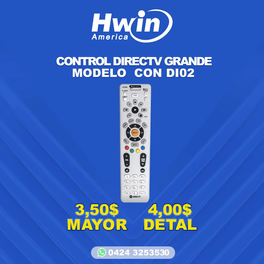 Hwin America - 📺 CONTROL DIRECTV 📺 🆕PRODUCTO NUEVO🆕 📍...
