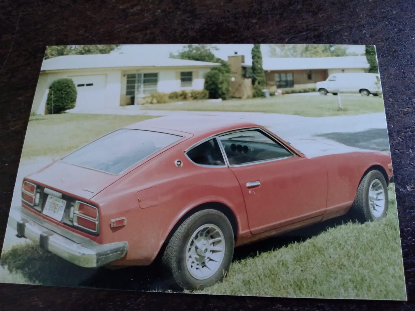 My husband bought a red 1978 Datsun 280z in the early 2000s