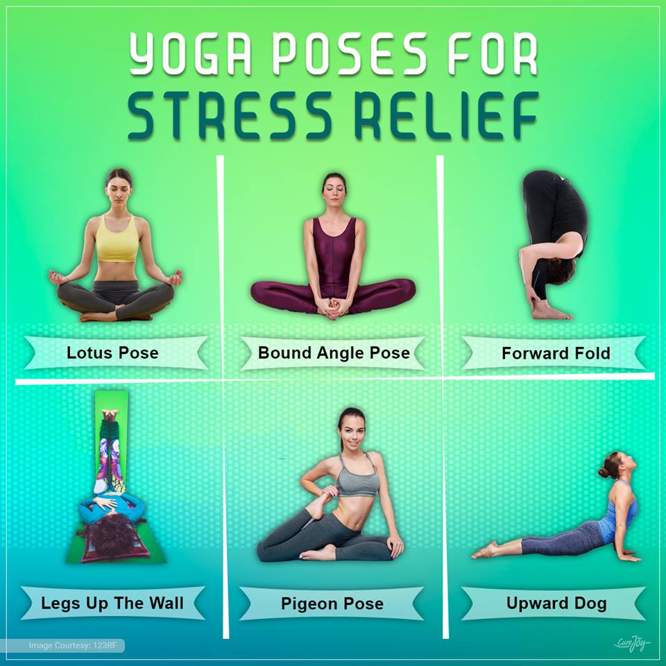 Curejoy Yoga - Relieve Your Stress With These Yoga Poses  Facebook