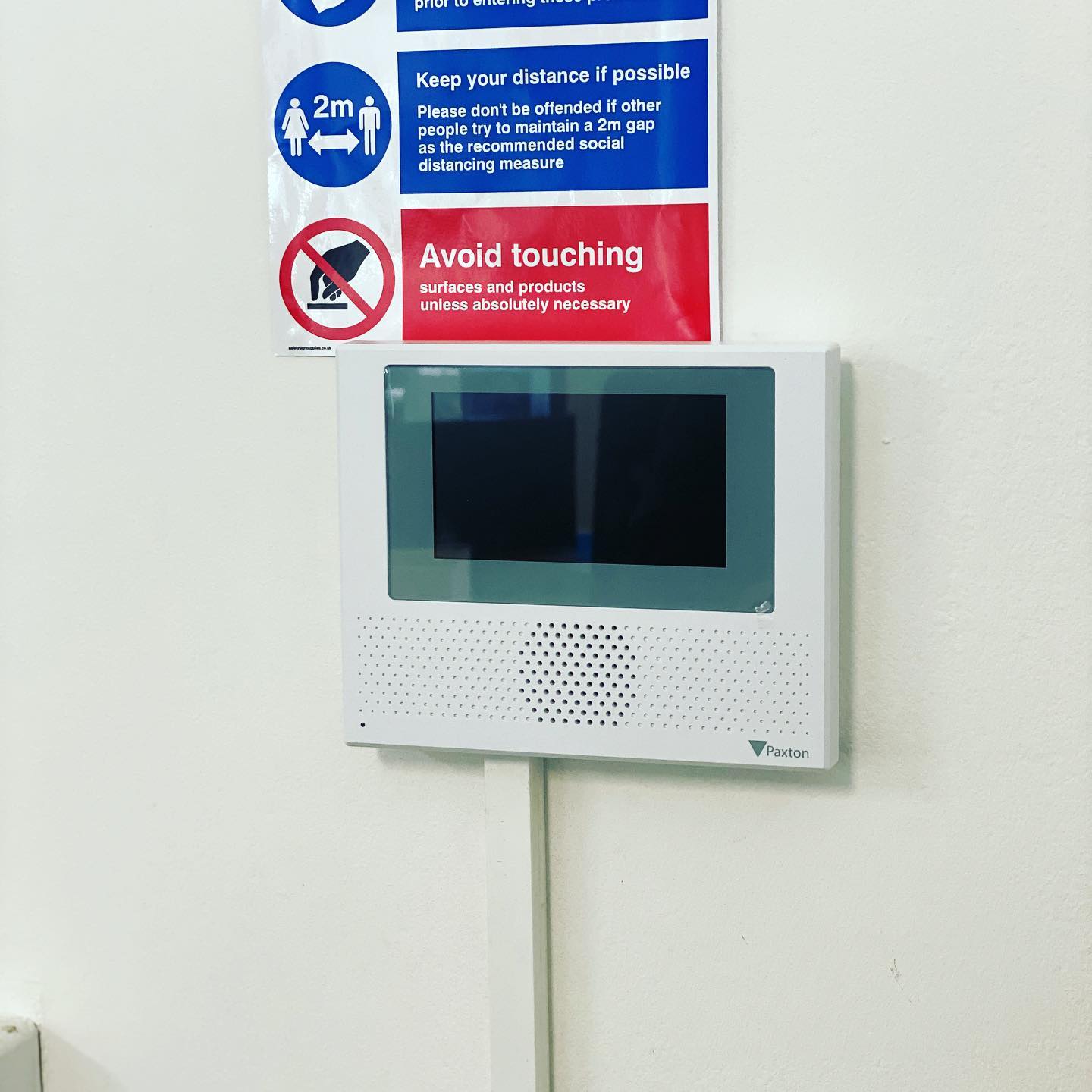 New Paxton monitor replacing the... - SATS Security Services | Facebook
