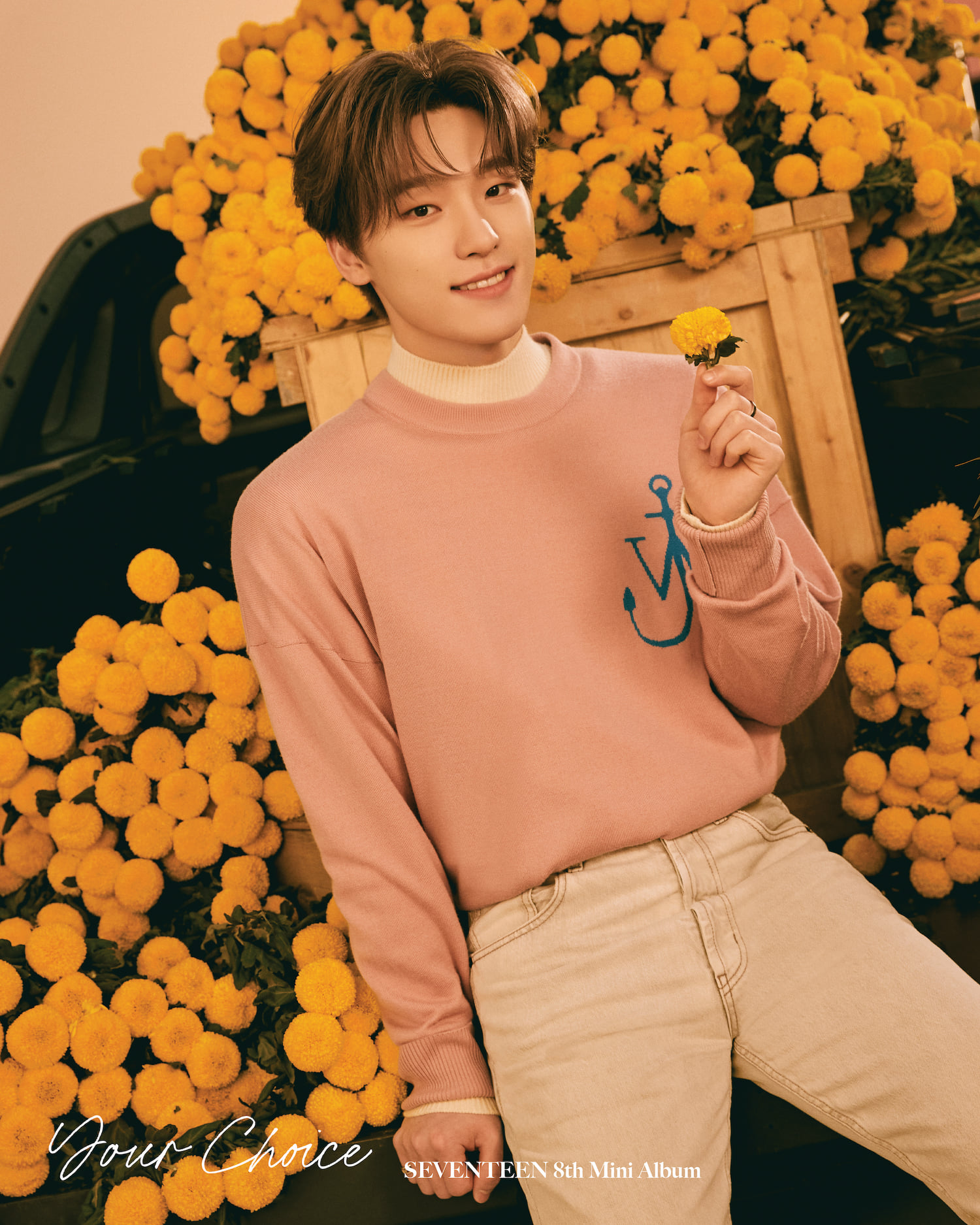 SEVENTEEN 8th Mini Album 'Your Choice' Official Photo ONE SIDE Ver