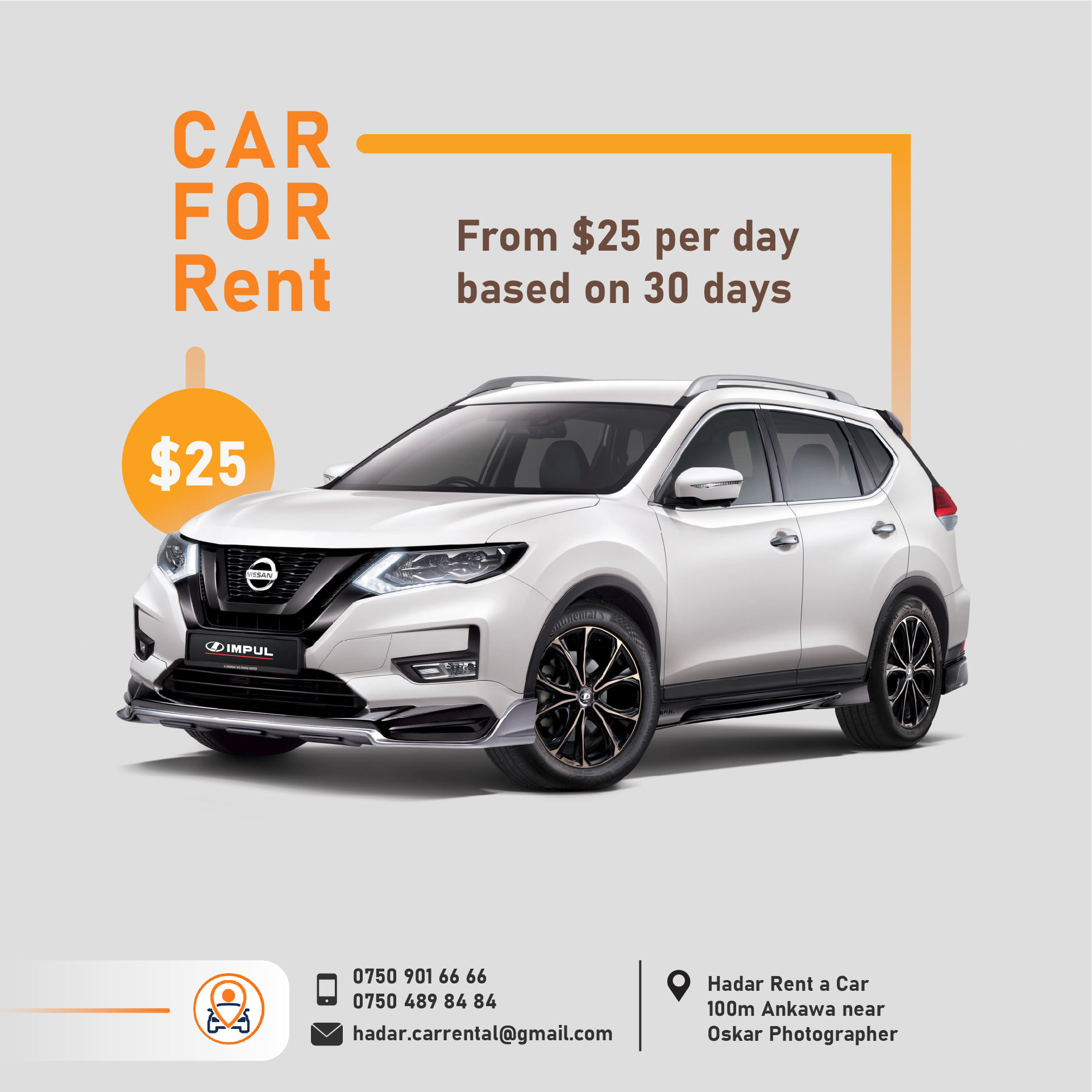 Hadar Rent a Car | Irbil