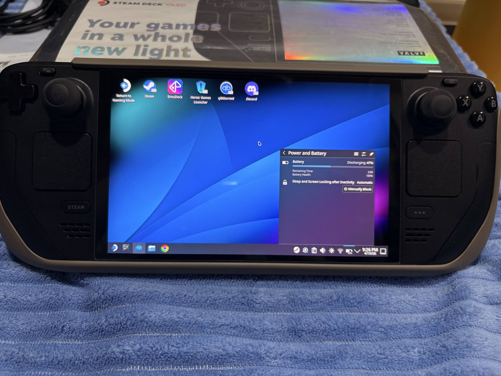 Selling my Steam Deck OLED 1TB Absolutely look new and no scratch