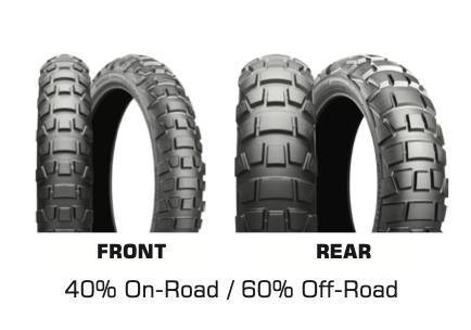 Farewell to Bridgestone AX41 tires after 12000km on KTM 1290