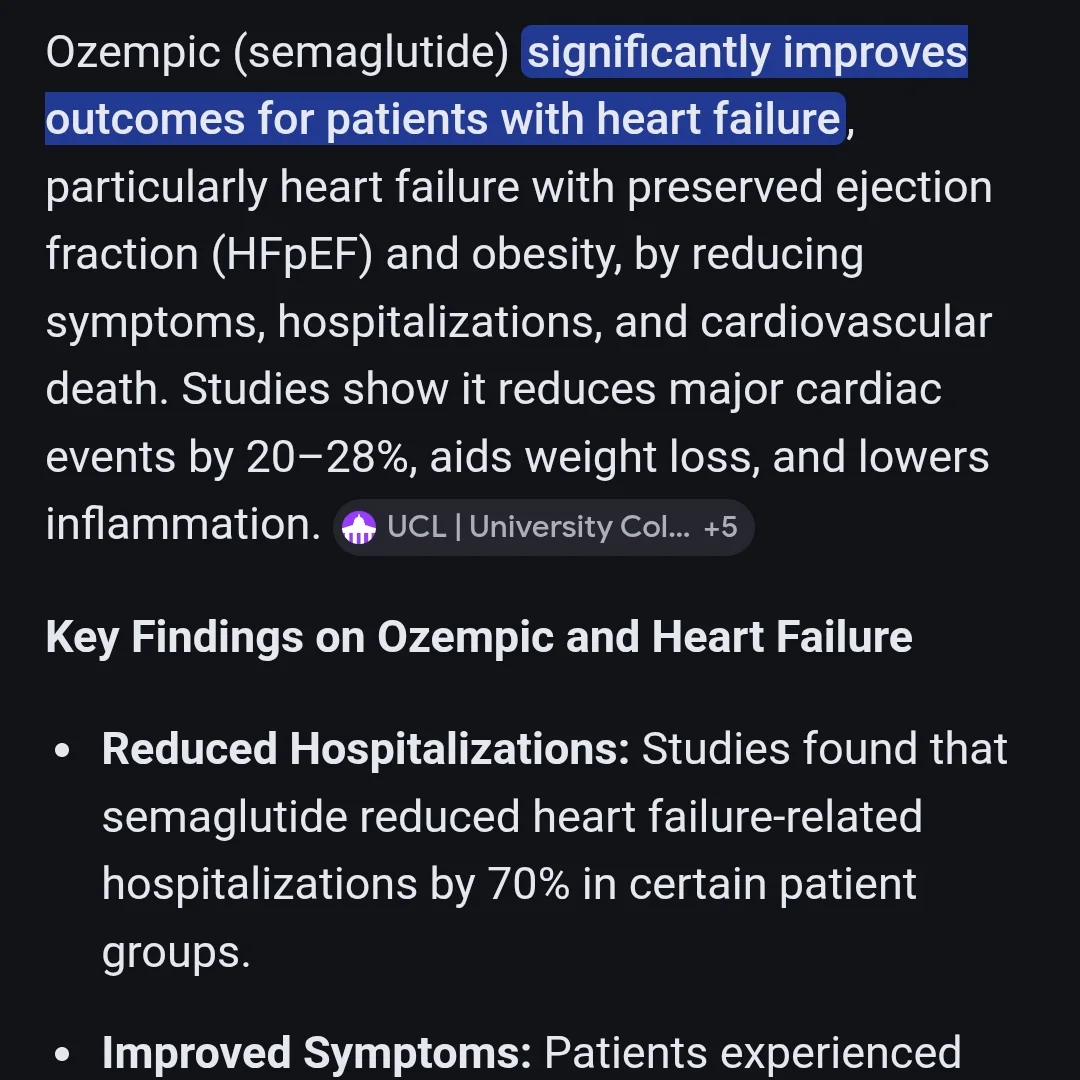 High heart rate after starting Ozempic for weight loss