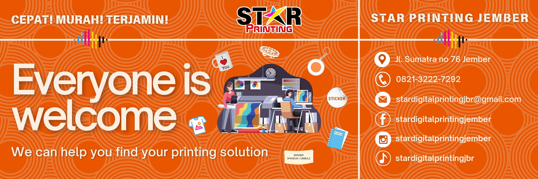 Star Digital Printing Jember | Jember