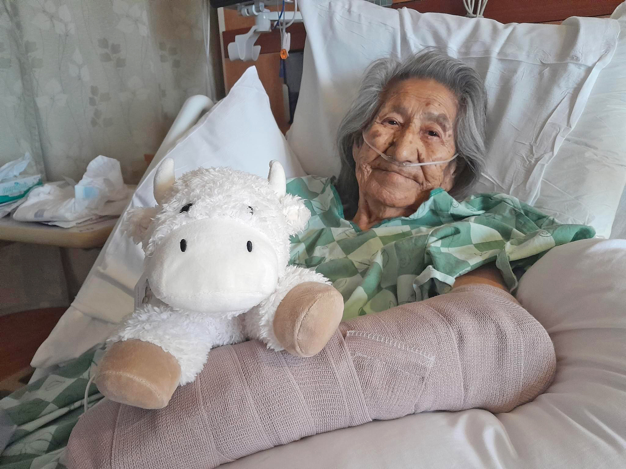 Dear community, Our beloved elder and oldest (98 years old) living ...