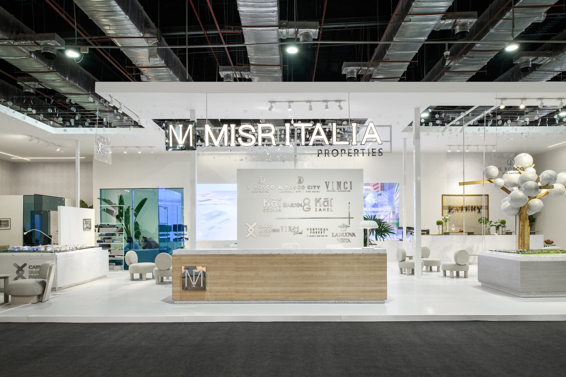TDF+ - Misr Italia Properties' POP-UP BOOTH DESIGN FOR...