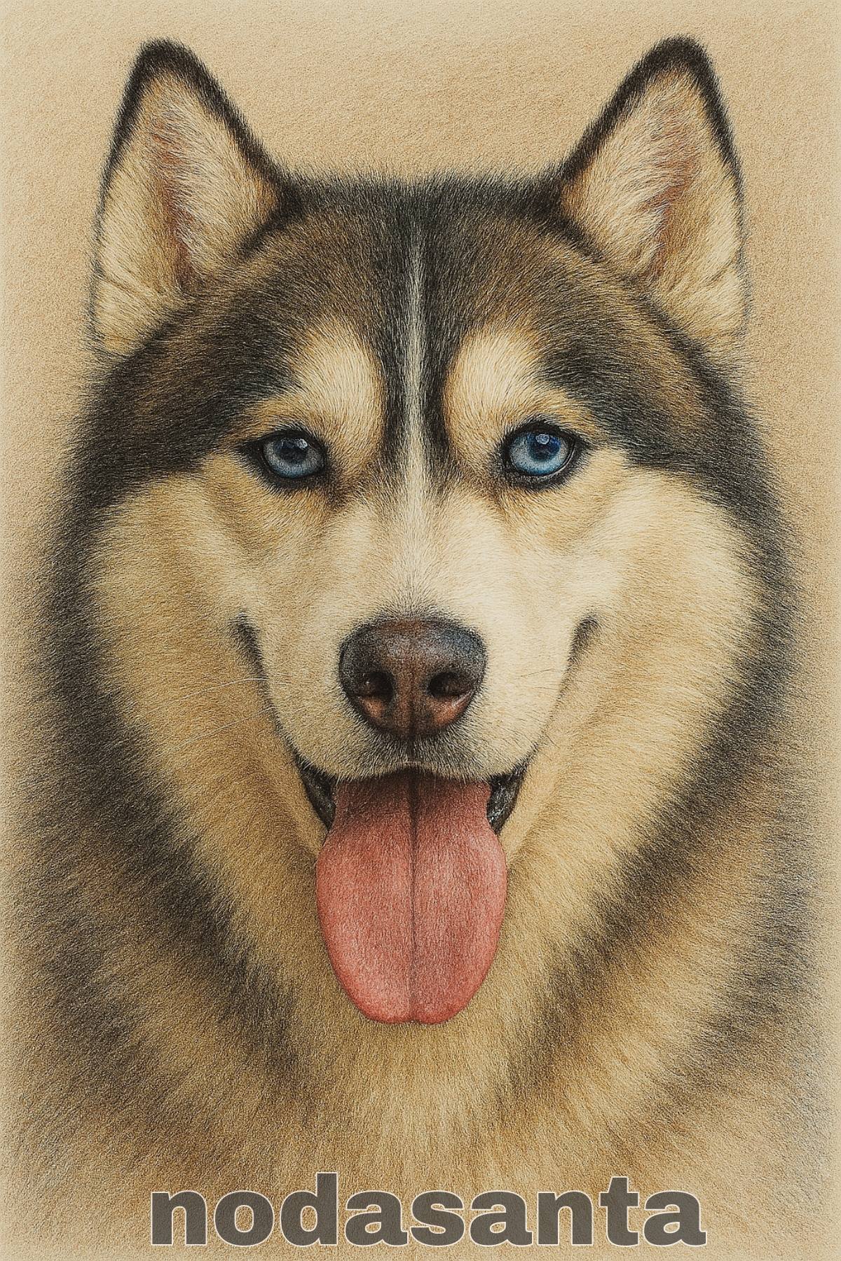賢い牧羊犬 色鉛筆画 パステル 賢い牧羊犬 色鉛筆画 パステル 賢い牧羊