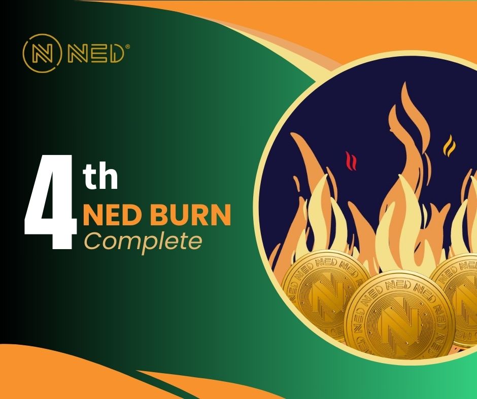 NED - 🔥🎉 Announcing the 4 th NED Token burning of 1,5 billion tokens ...