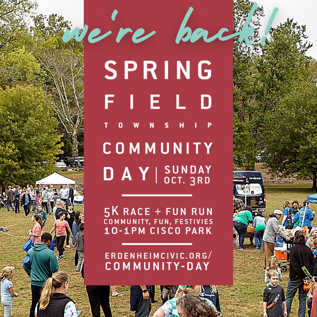 Springfield Township Historical Society - WE'RE BA-ACK! After a (teeny ...