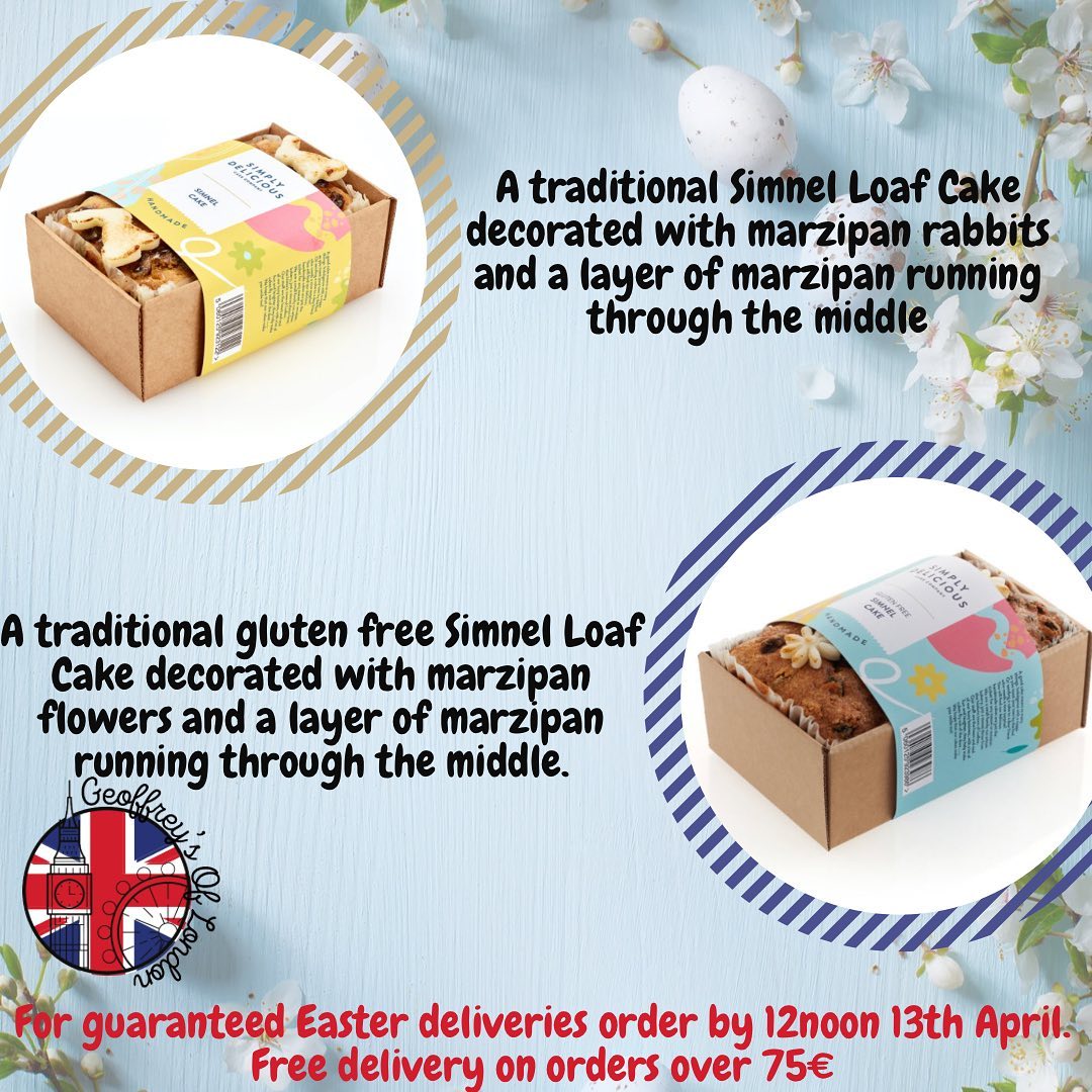 Geoffrey's - Simnel Cakes ! What better way to celebrate Easter than ...