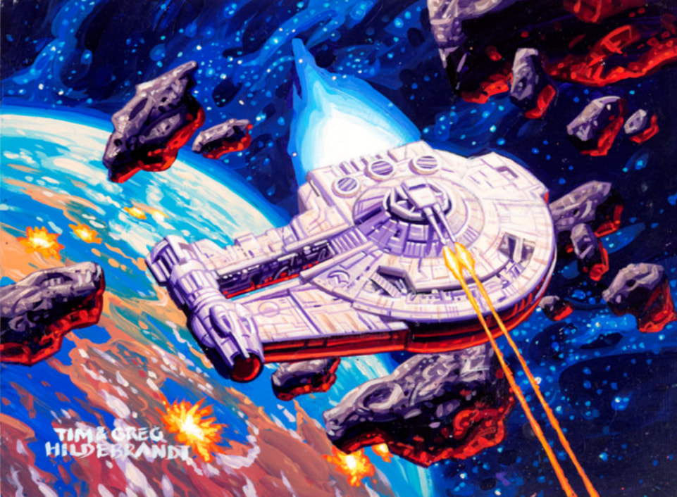 The Outrider (Star Wars: Shadows of the Empire) Art by Greg and