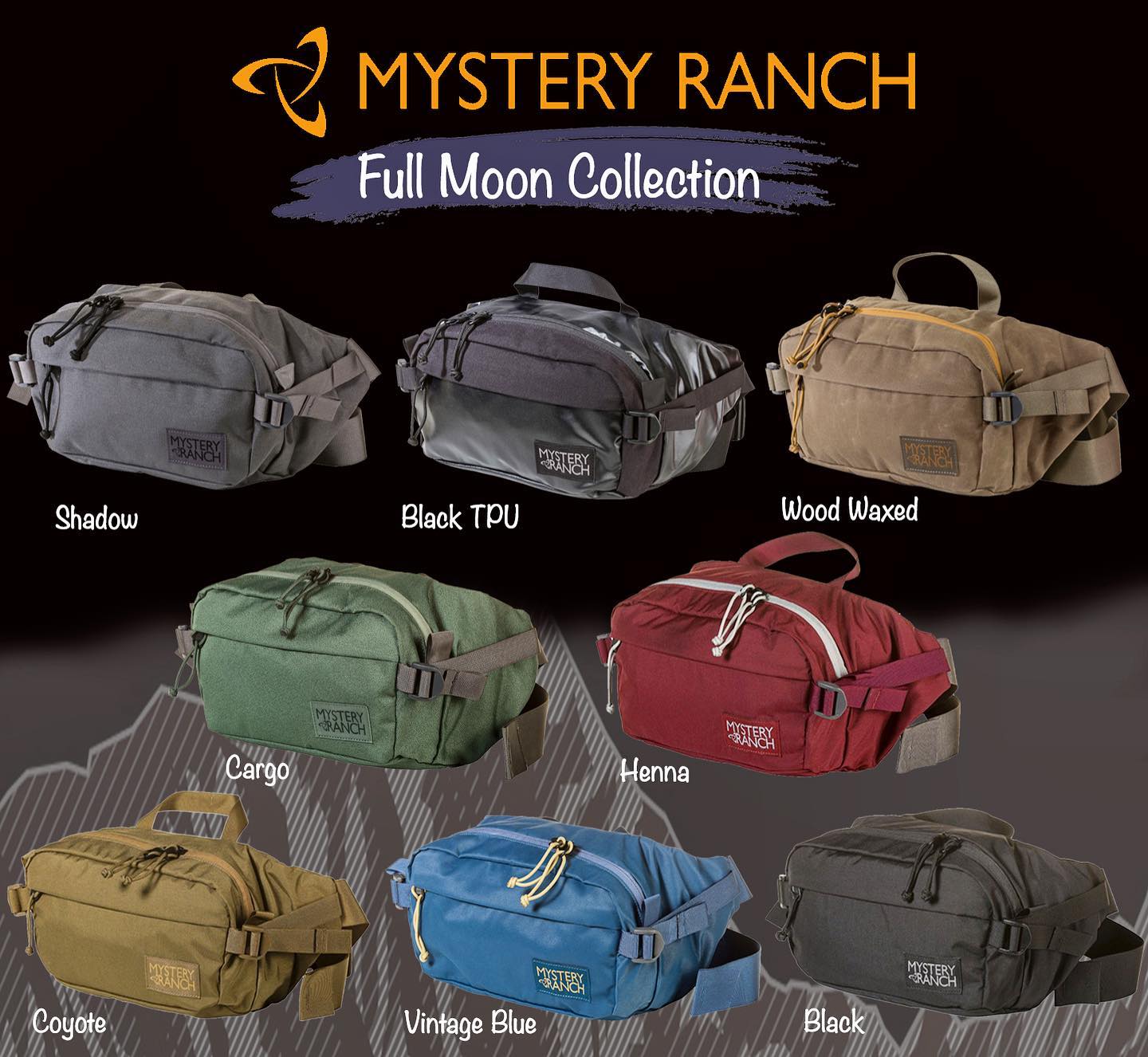 Outdoor - New colours in! Can you spot them? ⁣ The Mystery Ranch 