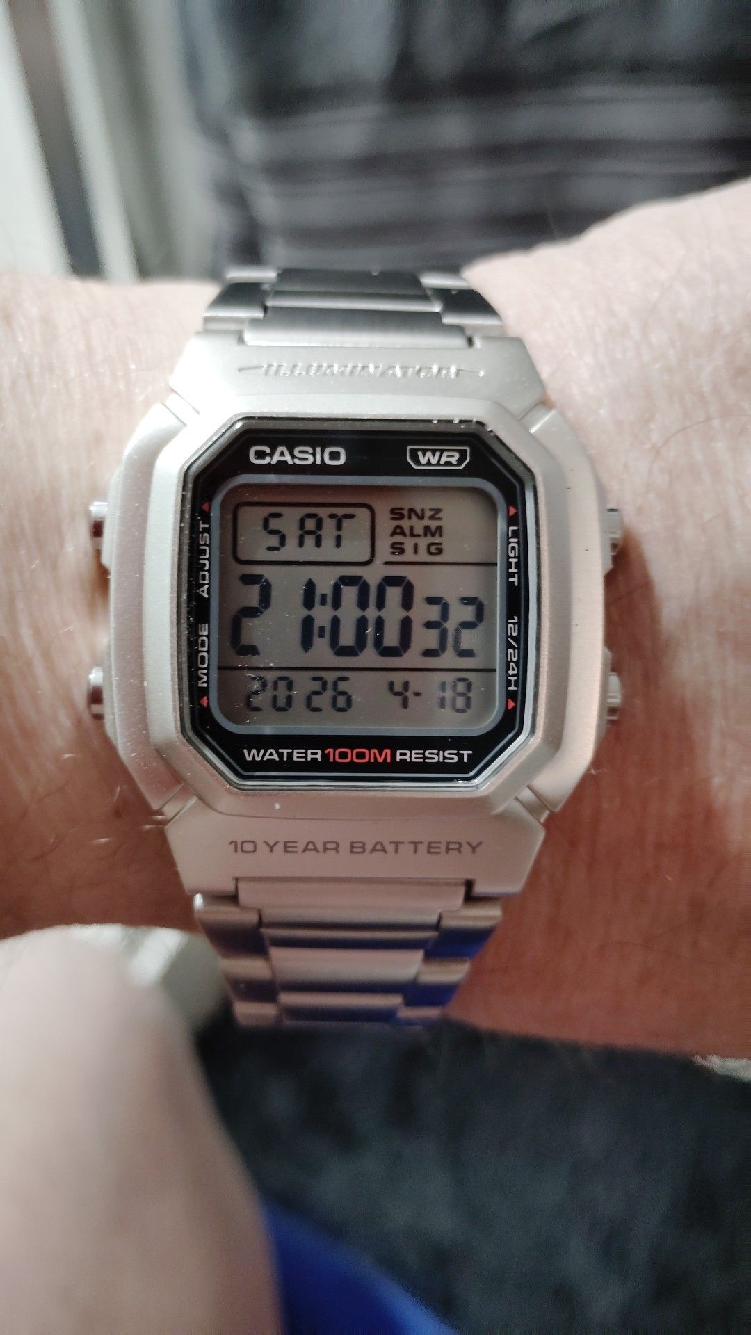 Unboxing and review of Casio DW-2000 solar watch