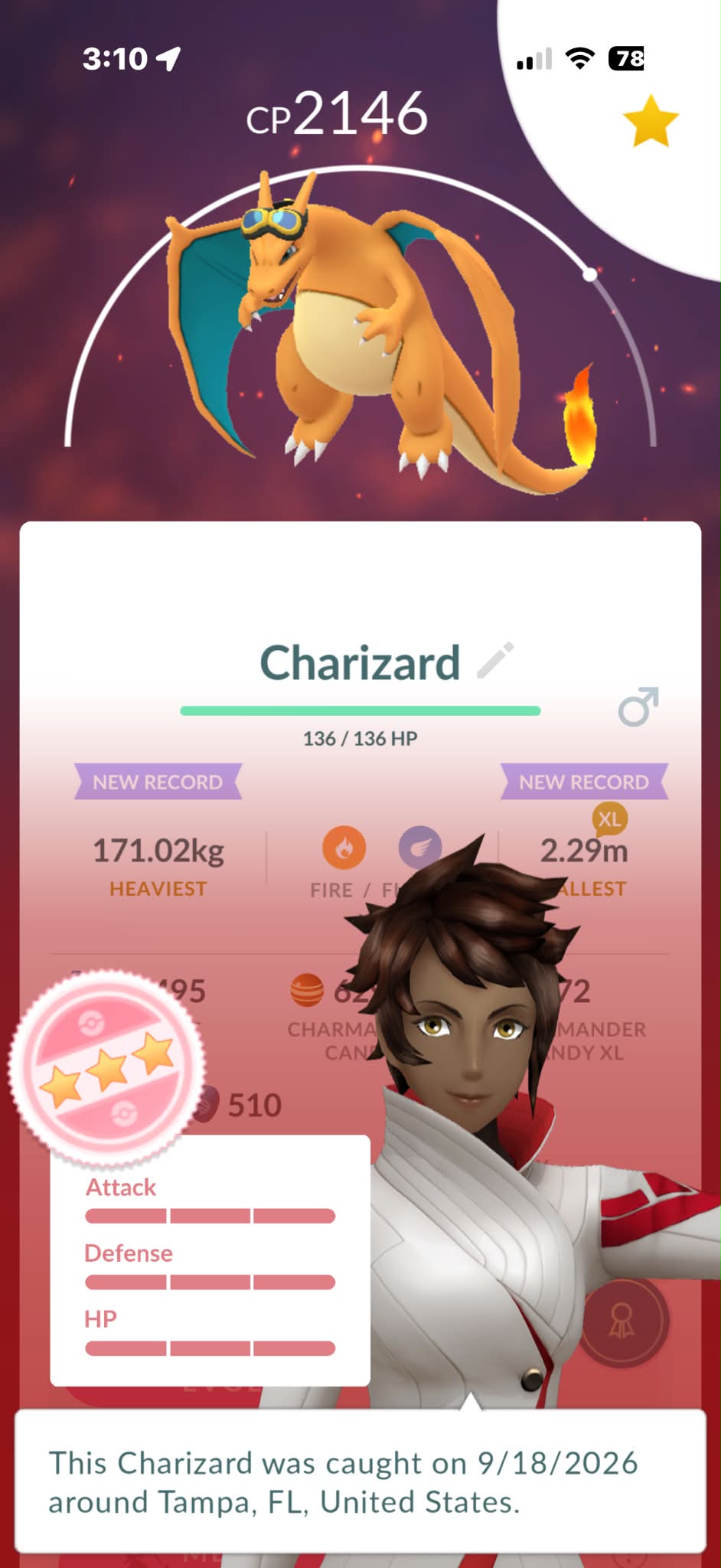 Not shiny and doesn't have a background but I'm still happy 🥹