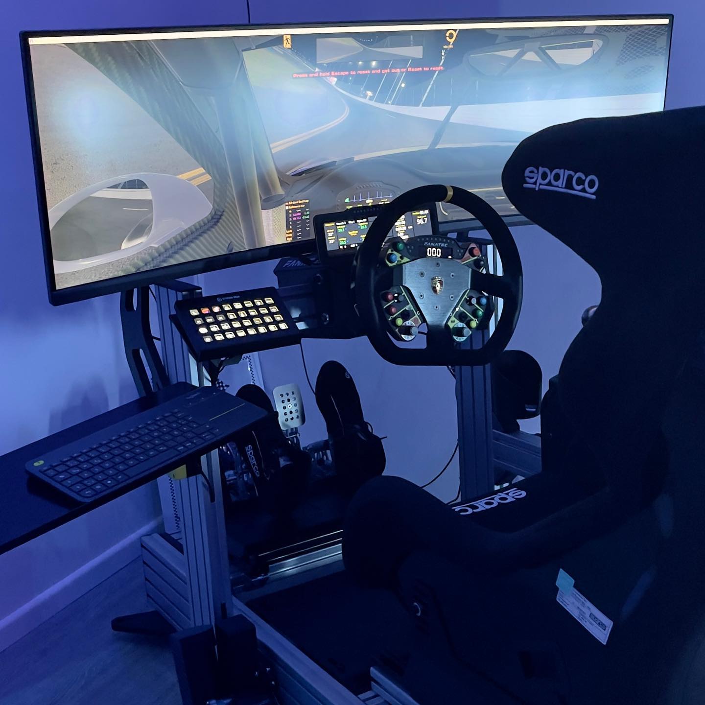 Sim Dash - Just perfect 😍🤗 setup by Fabio 🙌 #ddu #simhub...