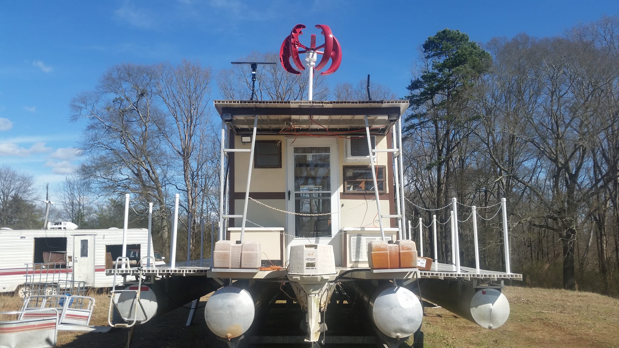 Building A Pontoon Houseboat Pontoon Platforms For Floating Houses