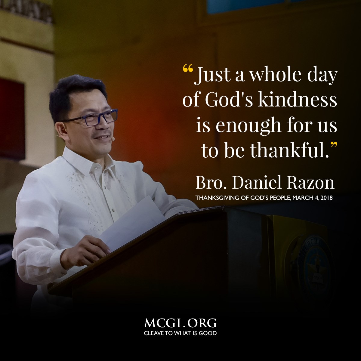 Members Church of God International - “Just a whole day of God’s ...