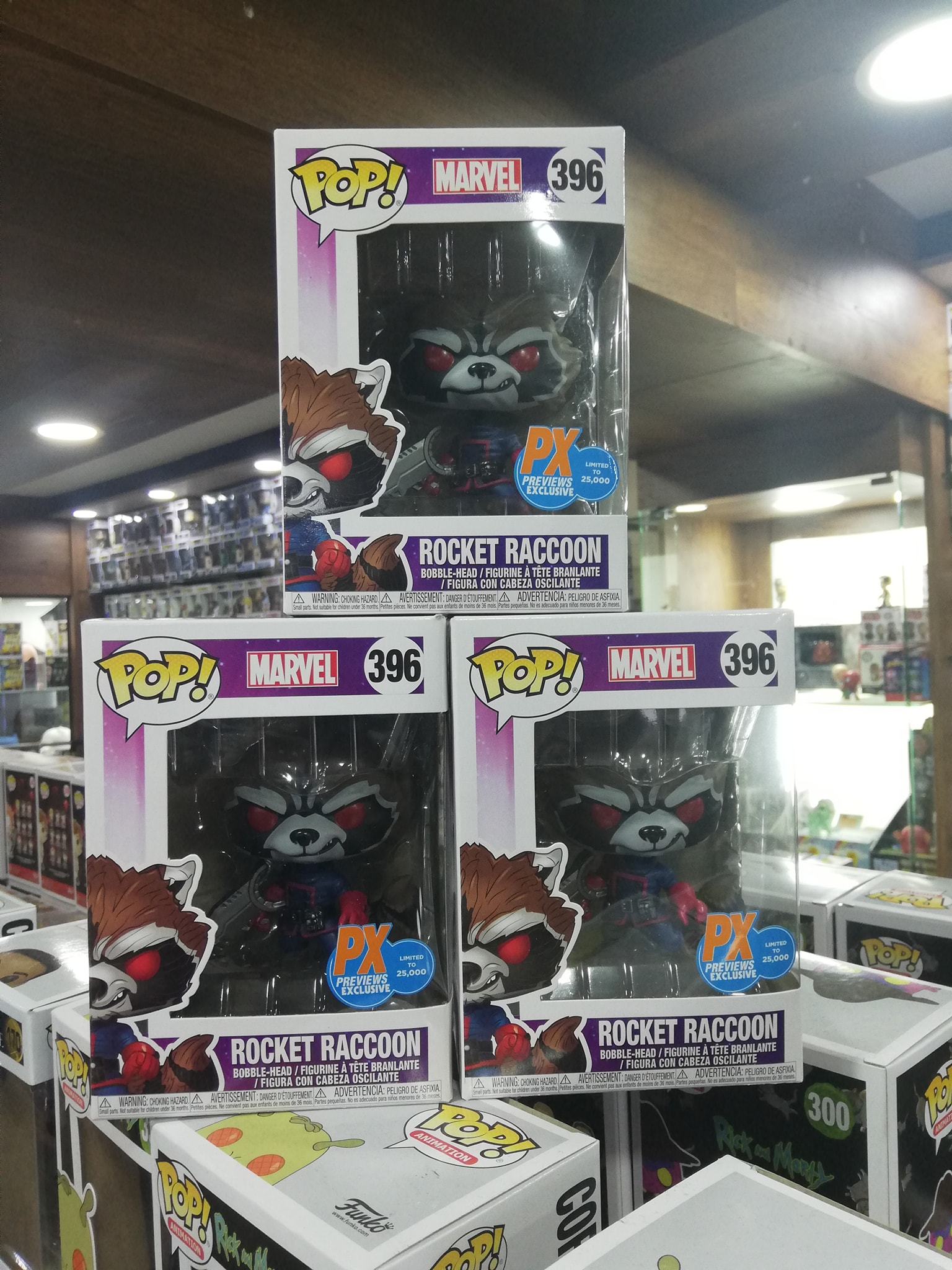 FunkoLand Peru - Funko Pop Rocket Racoon #396 (PX Exclusive) | Facebook
