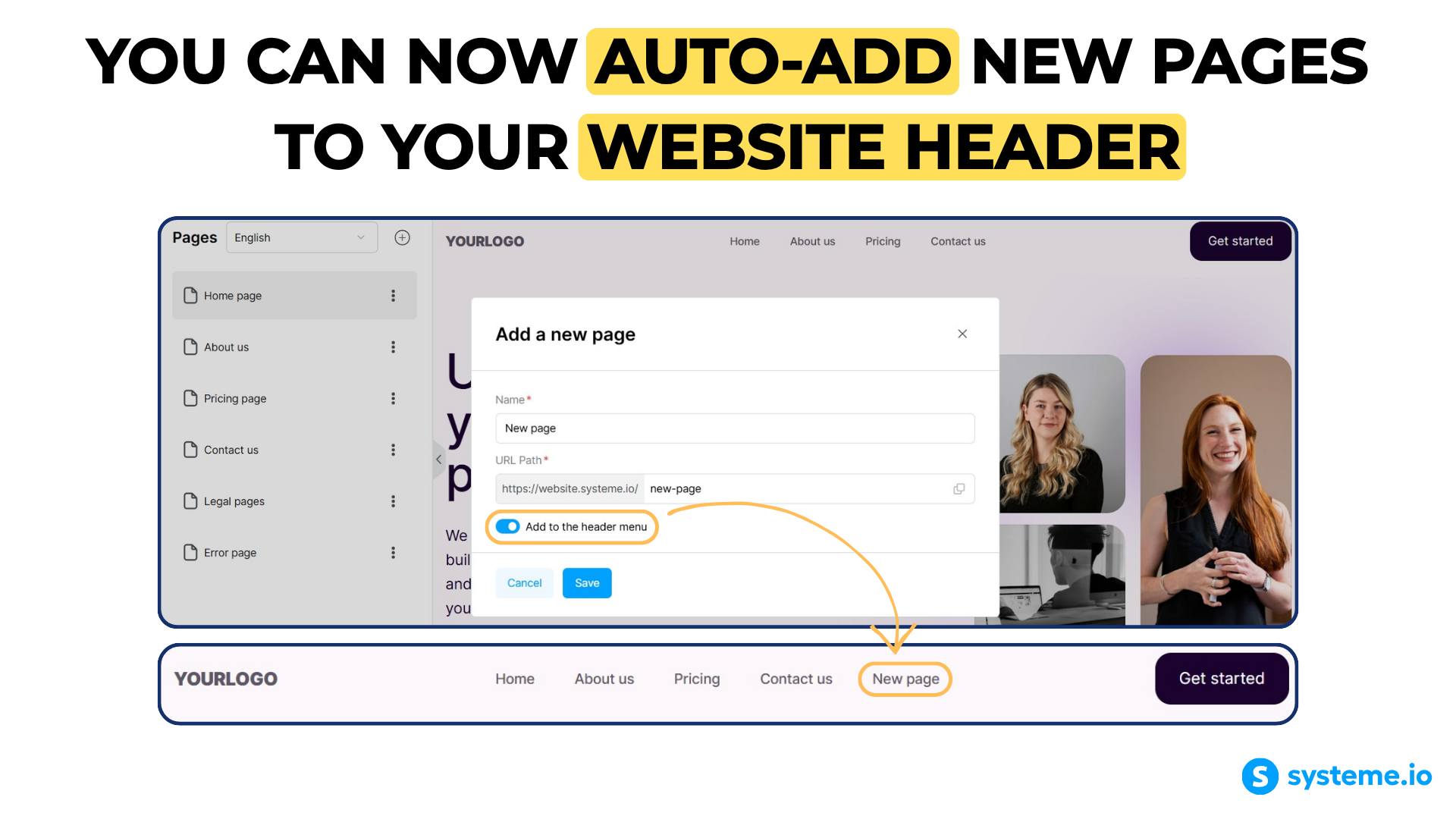 Compunet Corner update: Custom headers and page reorganization