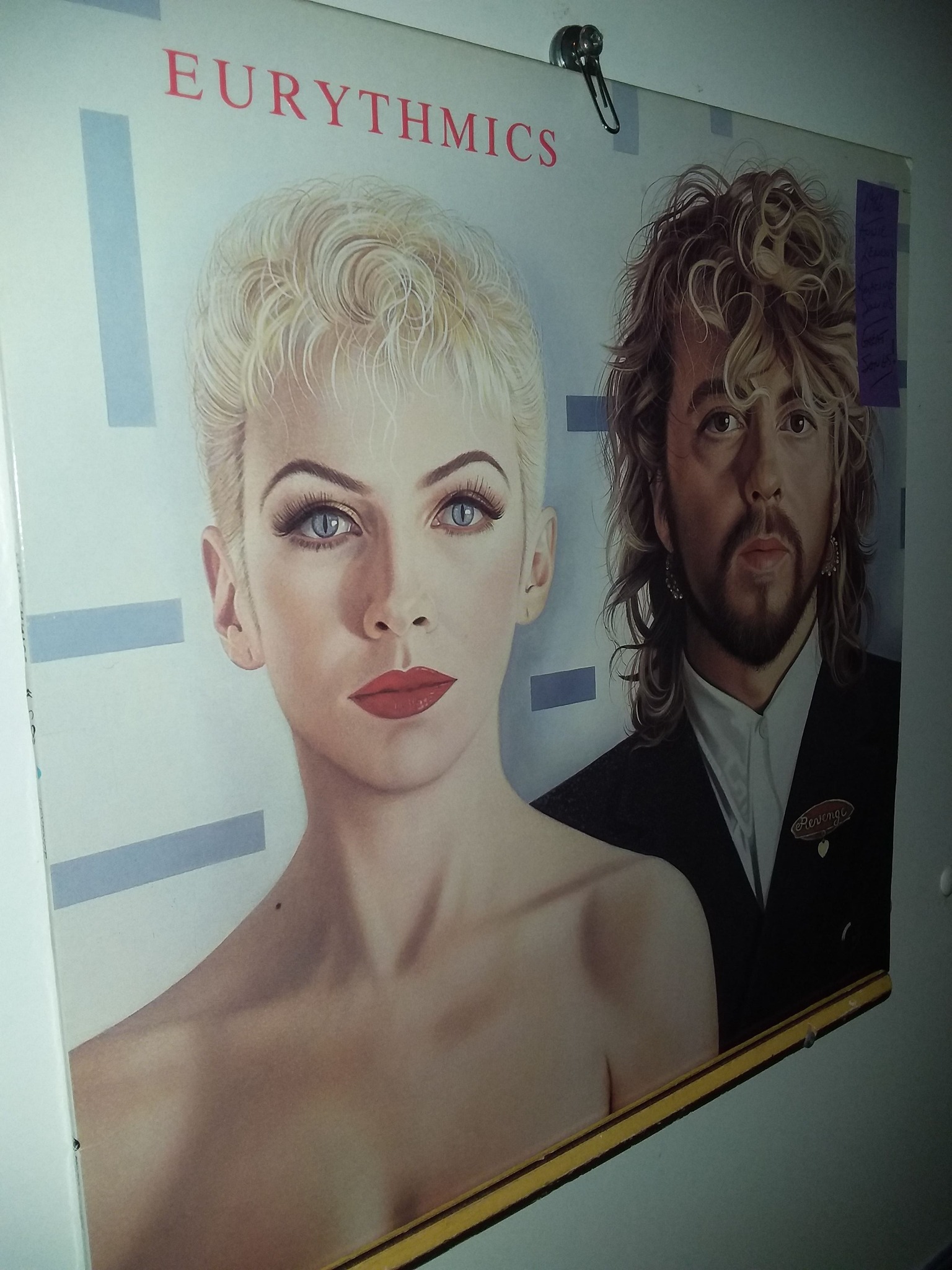Eurythmics' Revenge album with Annie Lennox