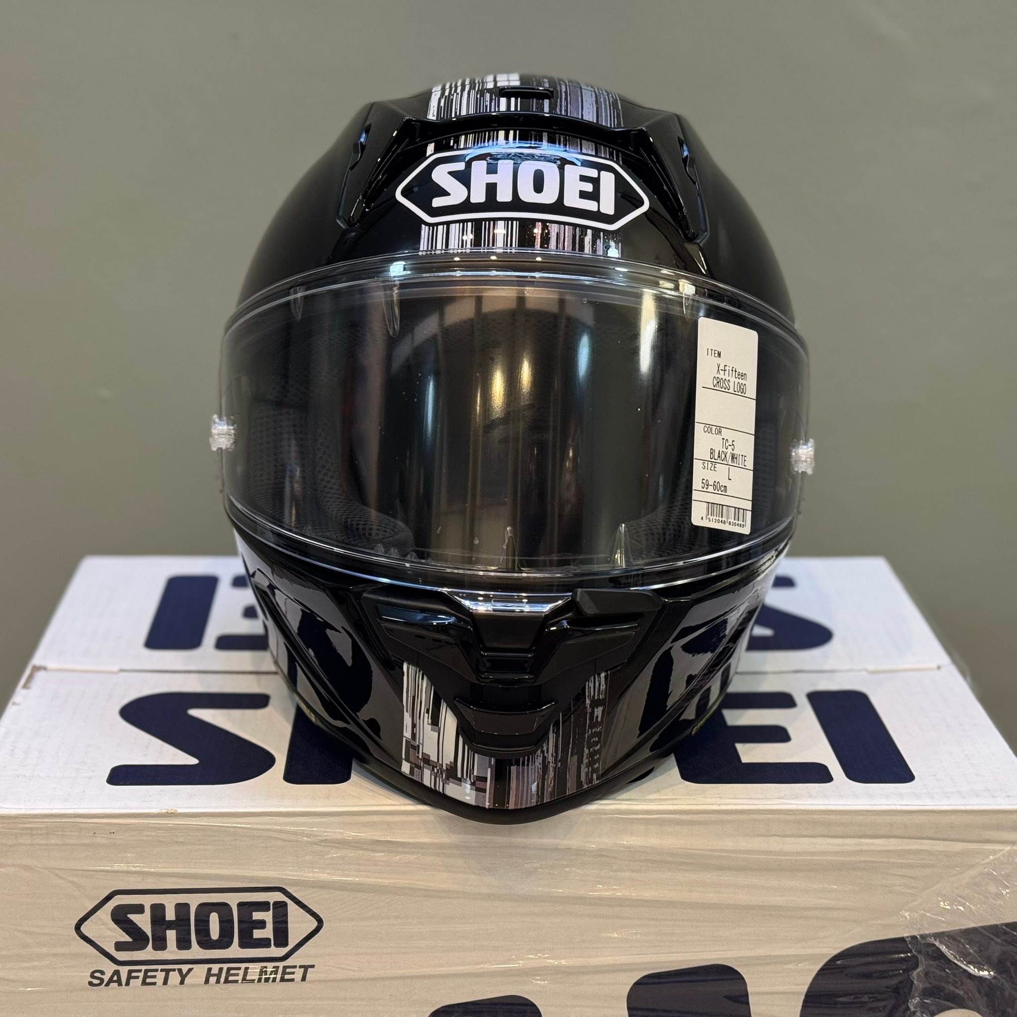 Shoei x15 cross logo tc-5 helmet for sale