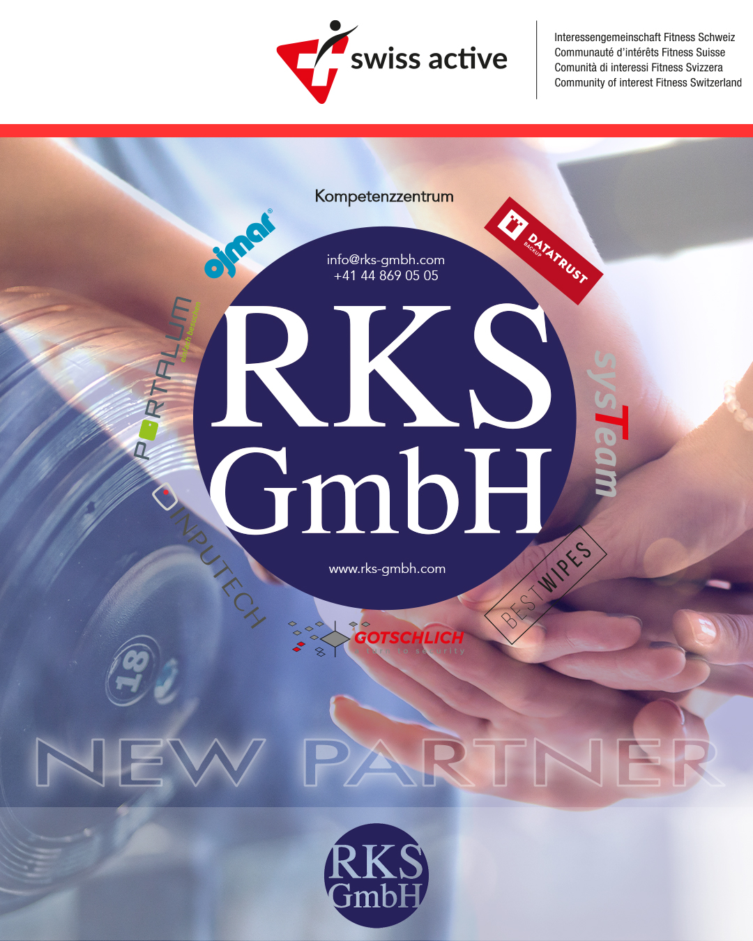 Swiss active - Wir freuen uns sehr, dass wir mit der RKS...