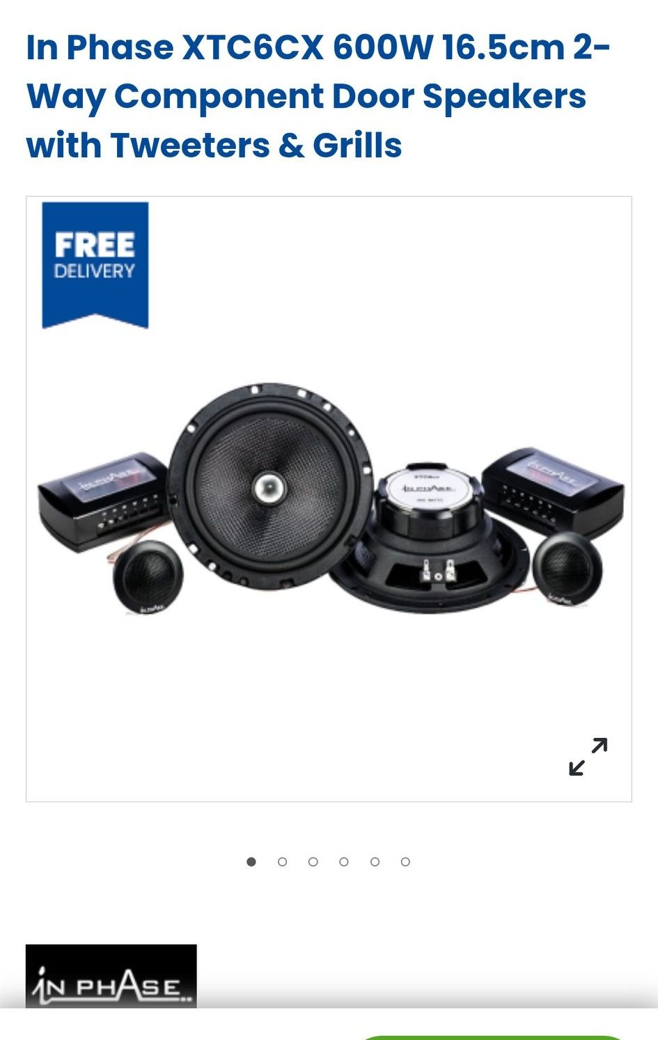 Pioneer 6.5" 300W Car Speakers For Nissan Qashqai Front Doors + Adapter Rings