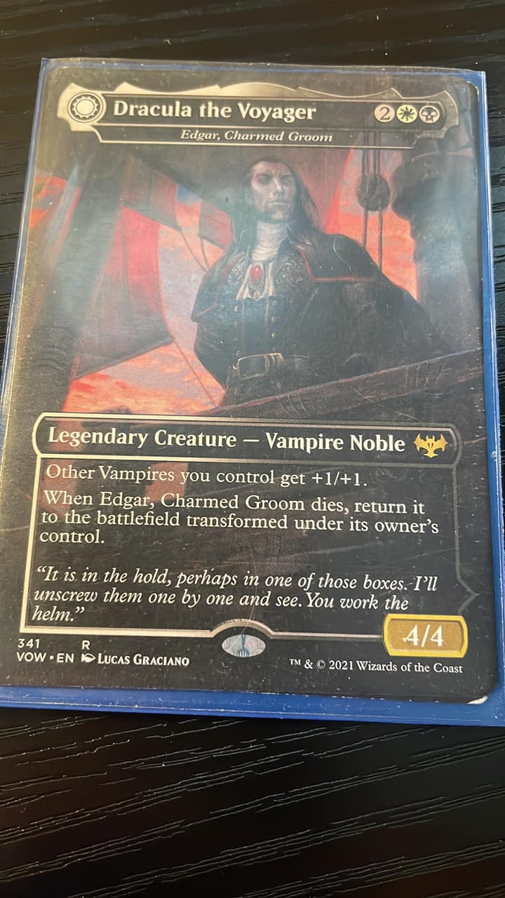 mtg dracula card the Voyager Print Each sleeve features unique artwork created by the brand and handcrafted by talented artists Mtg Dracula