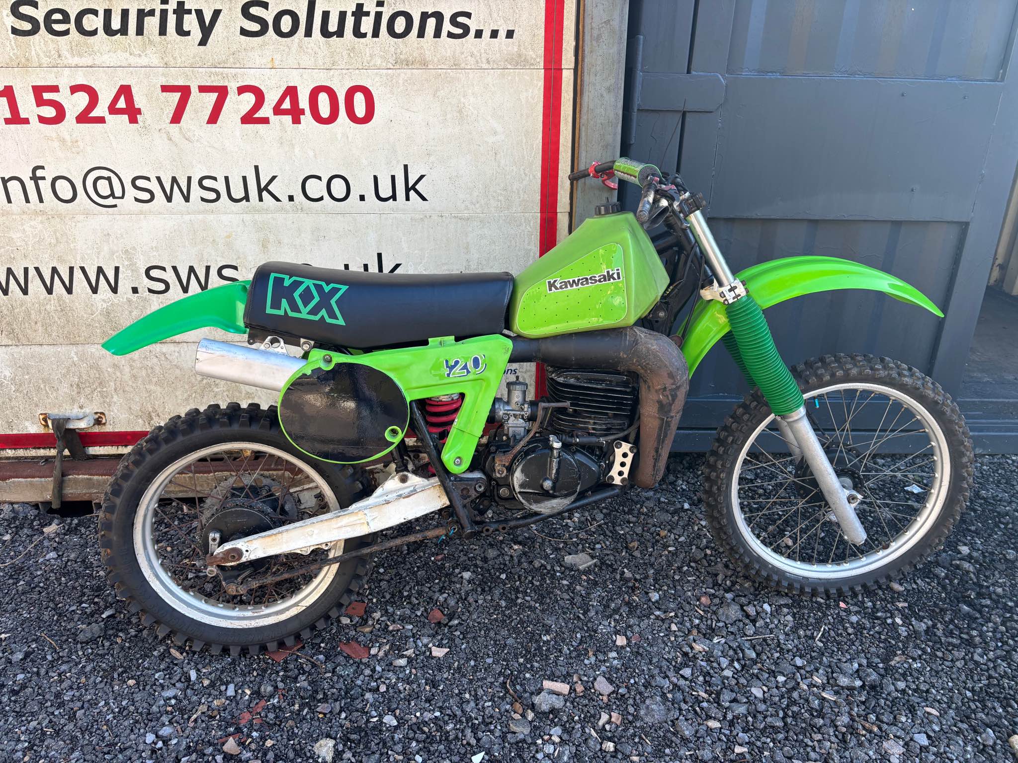 1980 KAWASAKI KX420! THAT STANDS FOR CC'S!! 🤦‍♂️