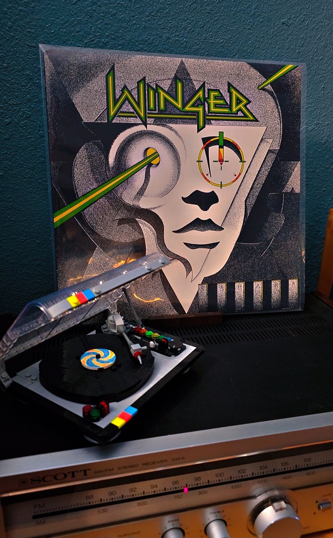 Winger Winger LPレコード US盤 1988年