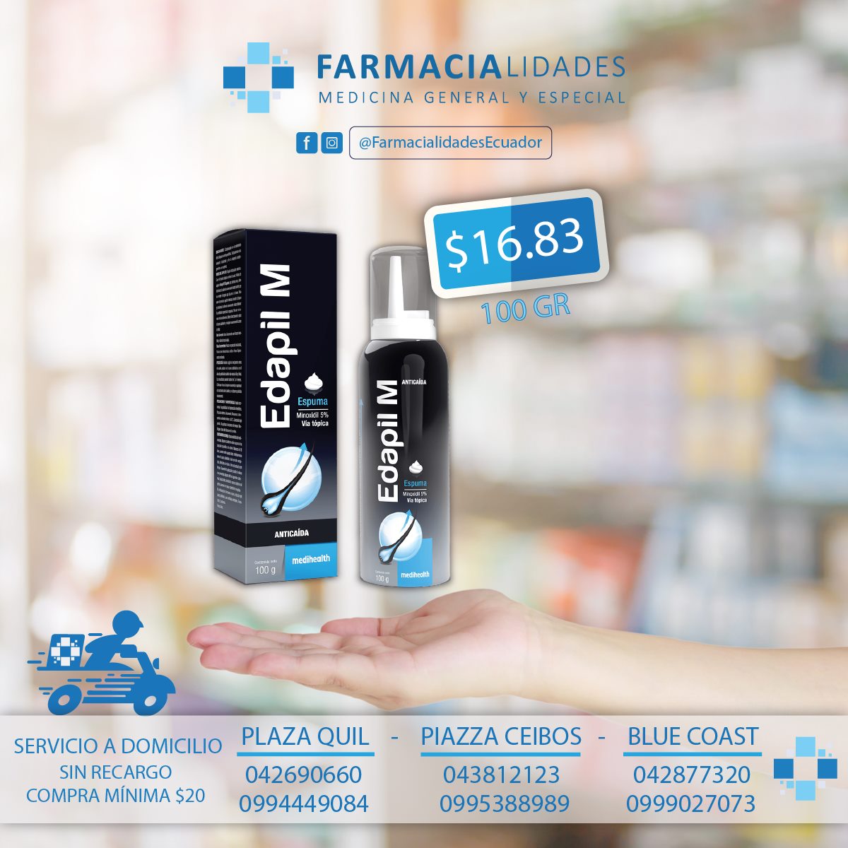 Farmacialidades - #Edapil M Espuma colabora en el tratamiento de la # ...