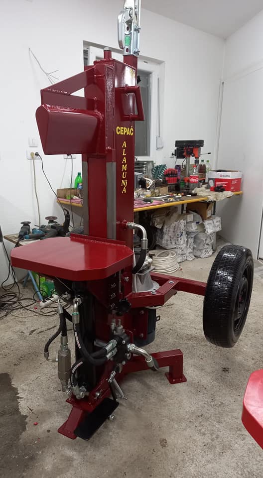 Alamunja Cepač - Cepac ALAMUNjA 12t - motor trofazni 4kw
