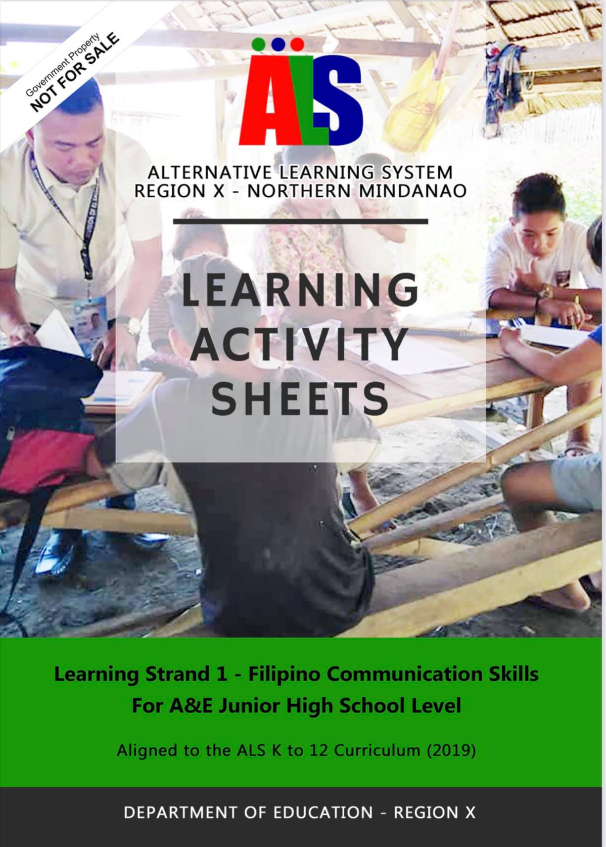 🔴 Learning Strand 1... - Alternative Learning System Region X | Facebook
