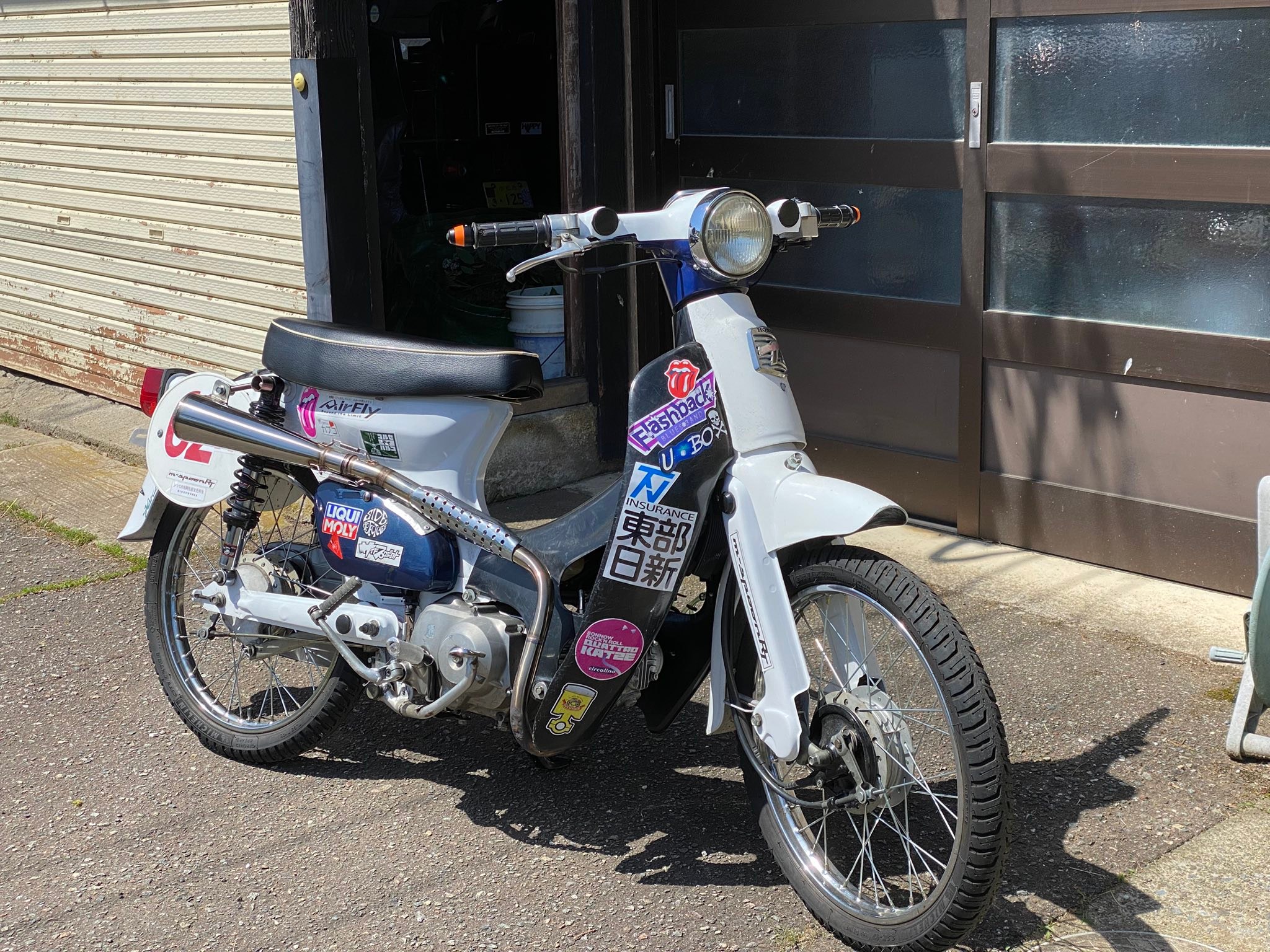 レース参戦用50ccカブ